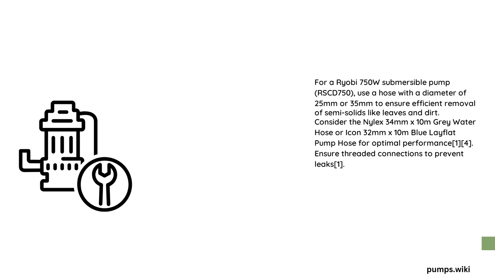 sump pump hose bunnings